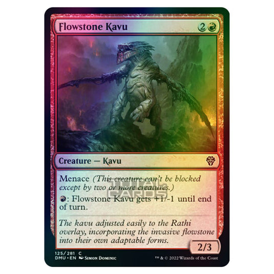 Magic The Gathering - Dominaria United - Flowstone Kavu - 125/281 (Foil)