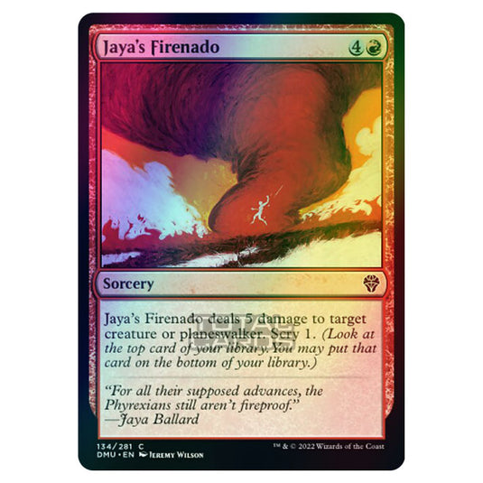 Magic The Gathering - Dominaria United - Jaya's Firenado - 134/281 (Foil)