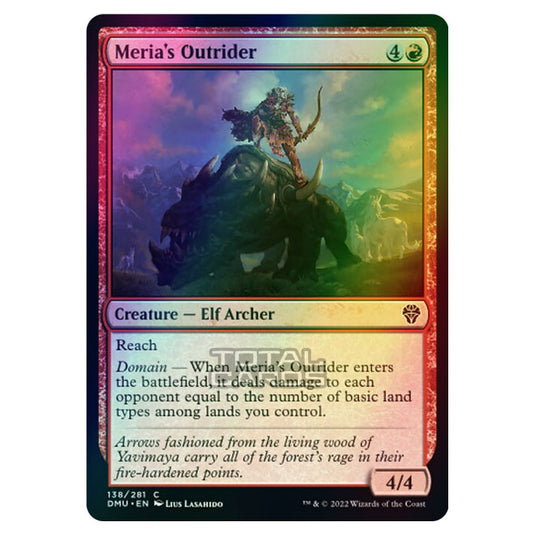 Magic The Gathering - Dominaria United - Meria's Outrider - 138/281 (Foil)