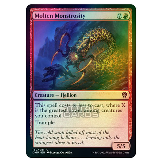Magic The Gathering - Dominaria United - Molten Monstrosity - 139/281 (Foil)