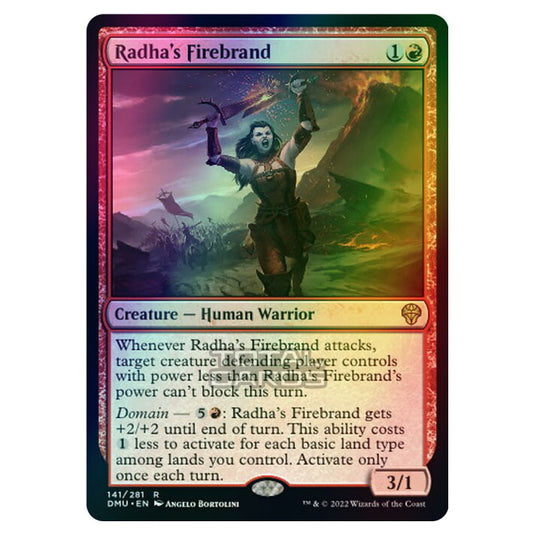 Magic The Gathering - Dominaria United - Radha's Firebrand - 141/281 (Foil)