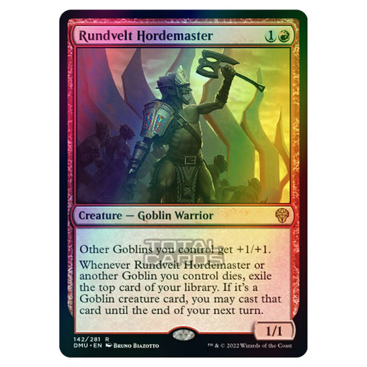 Magic The Gathering - Dominaria United - Rundvelt Hordemaster - 142/281 (Foil)