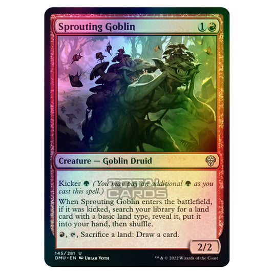 Magic The Gathering - Dominaria United - Sprouting Goblin - 145/281 (Foil)