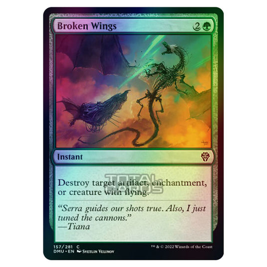 Magic The Gathering - Dominaria United - Broken Wings - 157/281 (Foil)