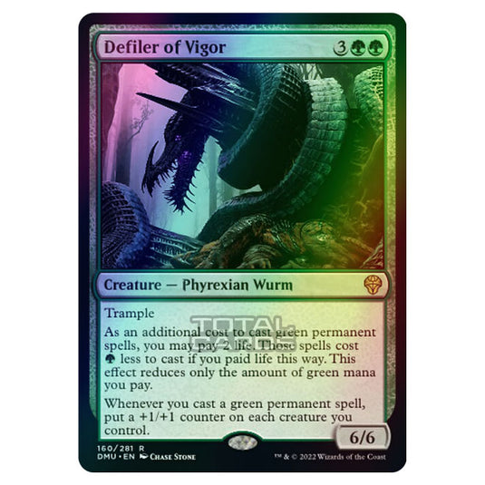 Magic The Gathering - Dominaria United - Defiler of Vigor - 160/281 (Foil)