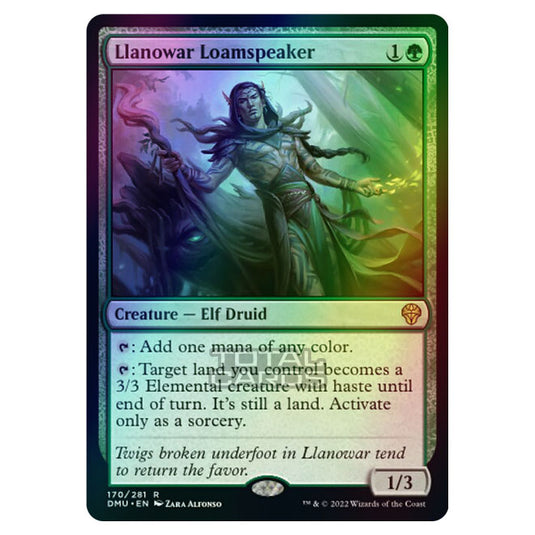 Magic The Gathering - Dominaria United - Llanowar Loamspeaker - 170/281 (Foil)