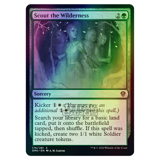 Magic The Gathering - Dominaria United - Scout the Wilderness - 176/281 (Foil)