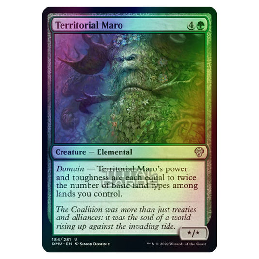 Magic The Gathering - Dominaria United - Territorial Maro - 184/281 (Foil)
