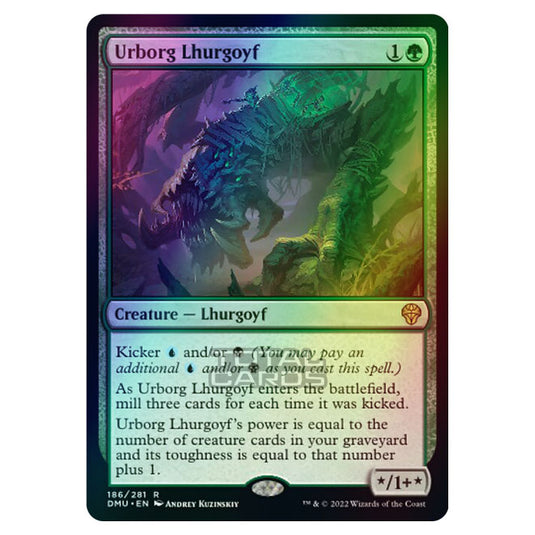 Magic The Gathering - Dominaria United - Urborg Lhurgoyf - 186/281 (Foil)