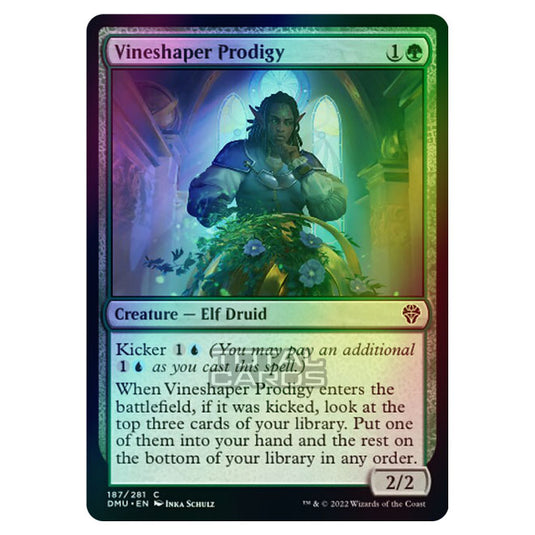 Magic The Gathering - Dominaria United - Vineshaper Prodigy - 187/281 (Foil)