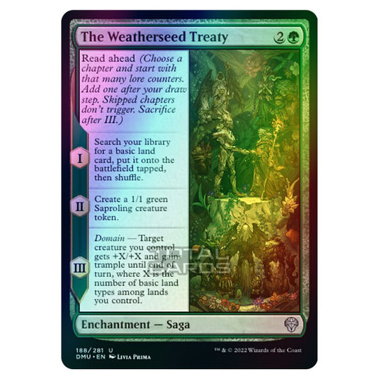 Magic The Gathering - Dominaria United - The Weatherseed Treaty - 188/281 (Foil)