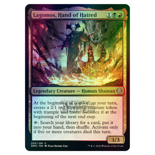 Magic The Gathering - Dominaria United - Lagomos, Hand of Hatred - 205/281 (Foil)