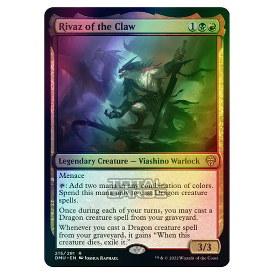 Magic The Gathering - Dominaria United - Rivaz of the Claw - 215/281 (Foil)