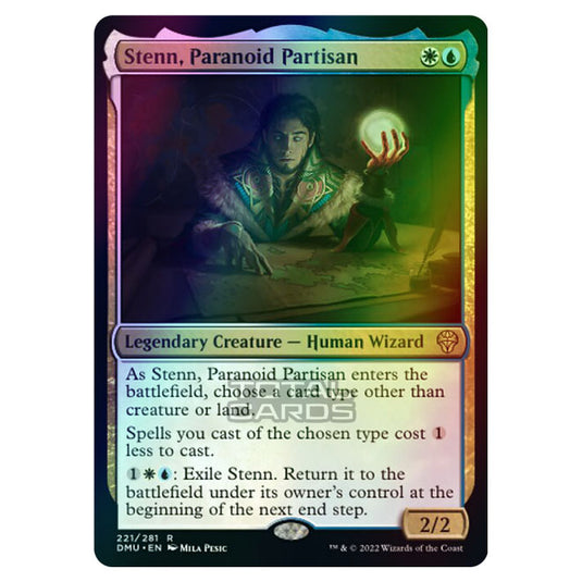 Magic The Gathering - Dominaria United - Stenn, Paranoid Partisan - 221/281 (Foil)