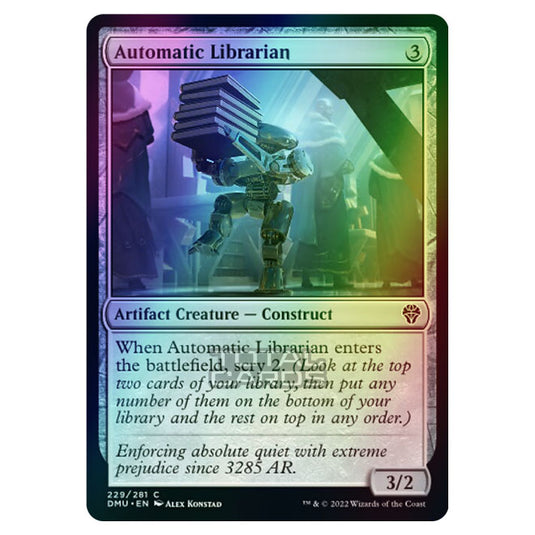 Magic The Gathering - Dominaria United - Automatic Librarian - 229/281 (Foil)