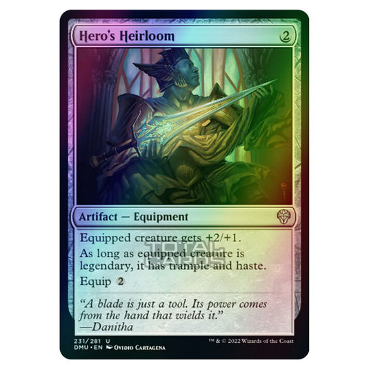 Magic The Gathering - Dominaria United - Hero's Heirloom - 231/281 (Foil)
