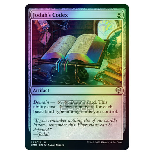 Magic The Gathering - Dominaria United - Jodah's Codex - 233/281 (Foil)