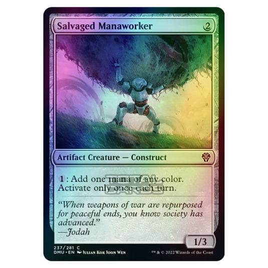 Magic The Gathering - Dominaria United - Salvaged Manaworker - 237/281 (Foil)