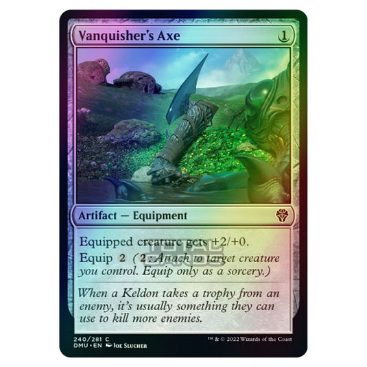 Magic The Gathering - Dominaria United - Vanquisher's Axe - 240/281 (Foil)