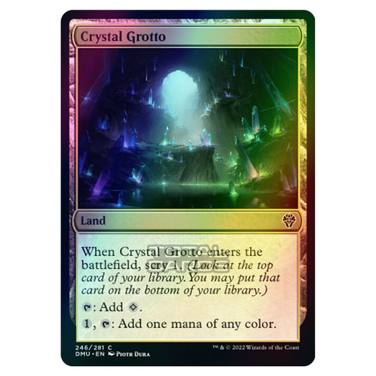 Magic The Gathering - Dominaria United - Crystal Grotto - 246/281 (Foil)