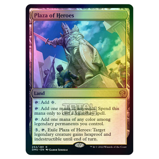 Magic The Gathering - Dominaria United - Plaza of Heroes - 252/281 (Foil)