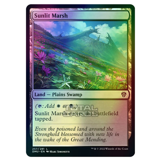 Magic The Gathering - Dominaria United - Sunlit Marsh - 257/281 (Foil)