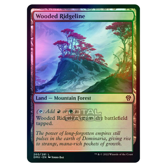 Magic The Gathering - Dominaria United - Wooded Ridgeline - 260/281 (Foil)