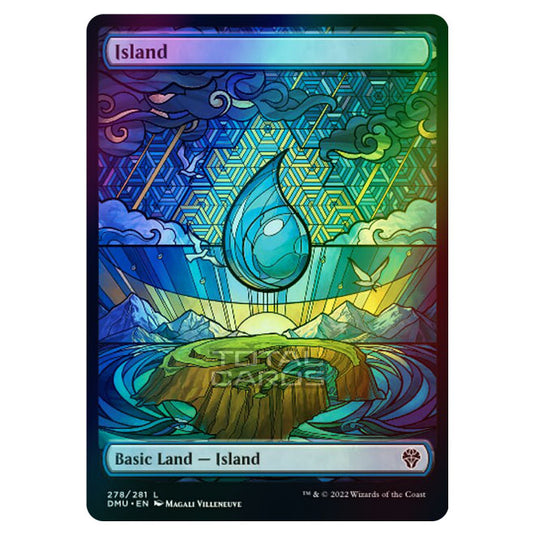 Magic The Gathering - Dominaria United - Island - 278/281 (Foil)