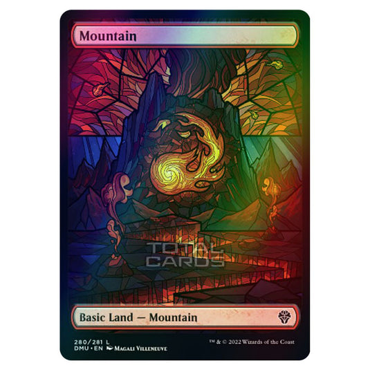 Magic The Gathering - Dominaria United - Mountain - 280/281 (Foil)