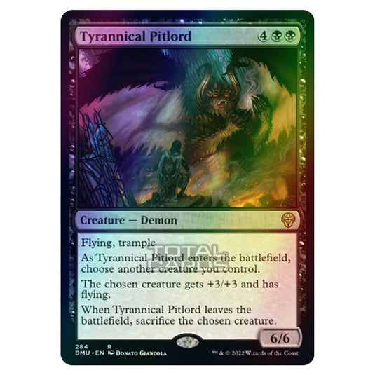 Magic The Gathering - Dominaria United - Tyrannical Pitlord - 284/281 (Foil)