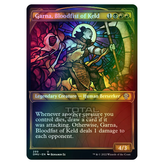 Magic The Gathering - Dominaria United - Garna, Bloodfist of Keld - 299/281 (Foil)