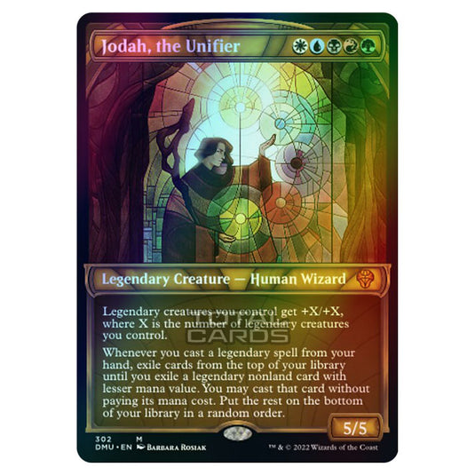 Magic The Gathering - Dominaria United - Jodah, the Unifier - 302/281 (Foil)