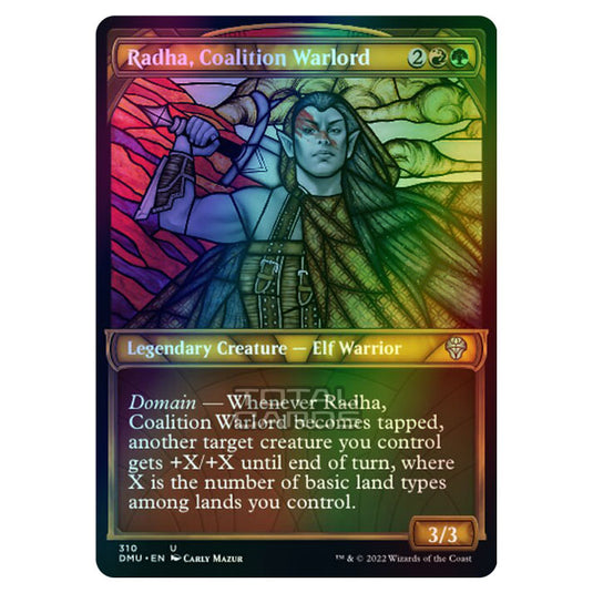 Magic The Gathering - Dominaria United - Radha, Coalition Warlord - 310/281 (Foil)