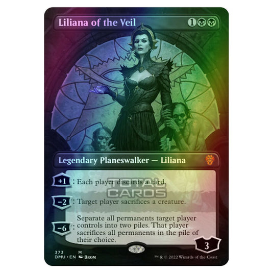 Magic The Gathering - Dominaria United - Liliana of the Veil - 373/281 (Foil)