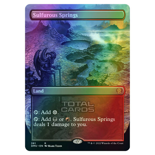 Magic The Gathering - Dominaria United - Sulfurous Springs - 381/281 (Foil)