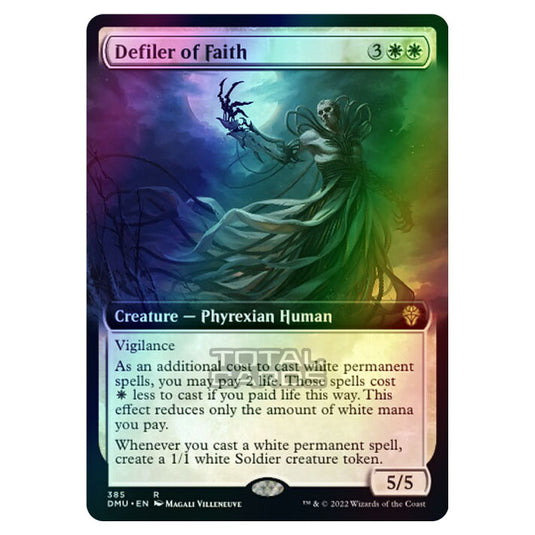 Magic The Gathering - Dominaria United - Defiler of Faith - 385/281 (Foil)