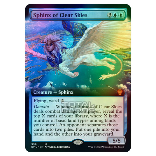 Magic The Gathering - Dominaria United - Sphinx of Clear Skies - 396/281 (Foil)