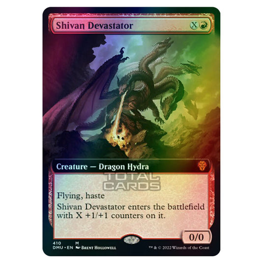 Magic The Gathering - Dominaria United - Shivan Devastator - 410/281 (Foil)