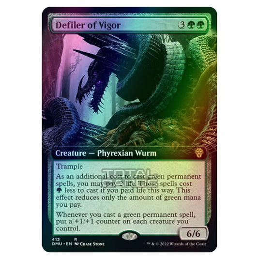 Magic The Gathering - Dominaria United - Defiler of Vigor - 412/281 (Foil)