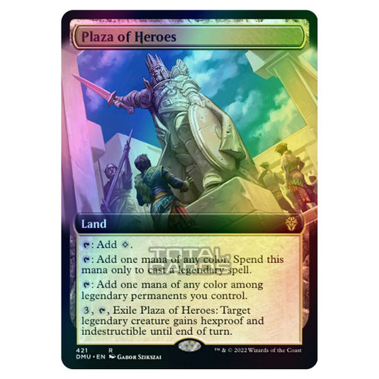 Magic The Gathering - Dominaria United - Plaza of Heroes - 421/281 (Foil)