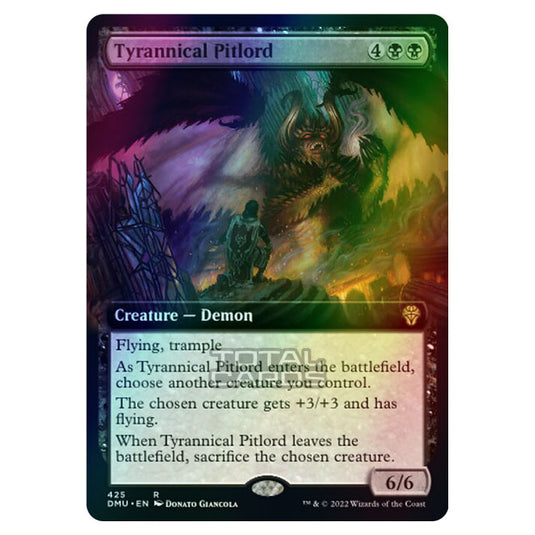 Magic The Gathering - Dominaria United - Tyrannical Pitlord - 425/281 (Foil)