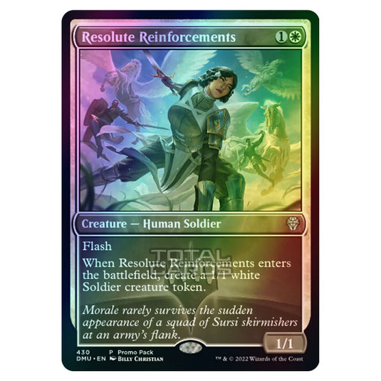 Magic The Gathering - Dominaria United - Resolute Reinforcements - 430/281 (Foil)