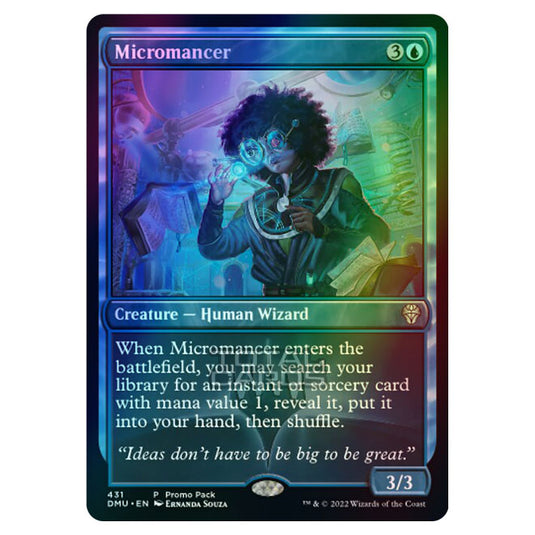 Magic The Gathering - Dominaria United - Micromancer - 431/281 (Foil)