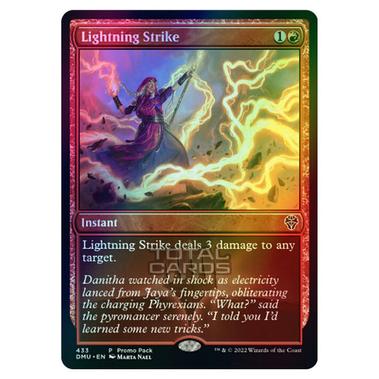 Magic The Gathering - Dominaria United - Lightning Strike - 433/281 (Foil)