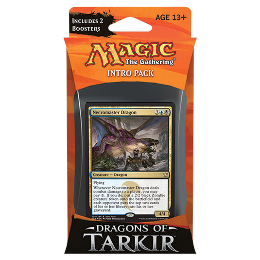 Magic The Gathering - Dragons of Tarkir - Intro Pack (Black)