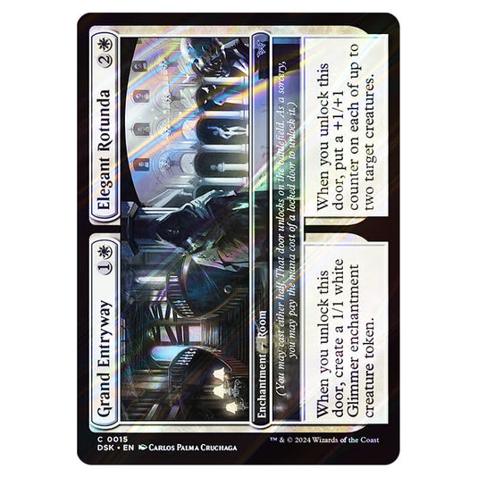 Grand Entryway // Elegant Rotunda 0015 card from the Magic The Gathering set Duskmourn: House of Horror