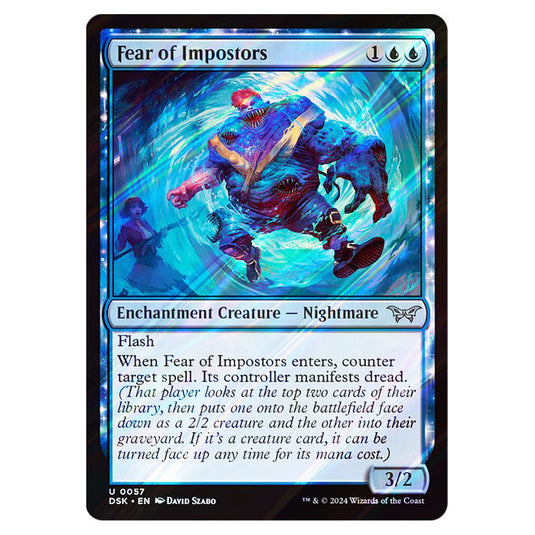 Magic The Gathering - Duskmourn - House of Horror - Fear of Impostors Magic The Gathering - Duskmourn - House of Horror - Fear of Impostors