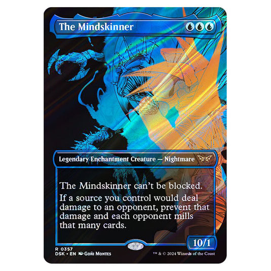 The Mindskinner 0357 card from the Magic The Gathering set Duskmourn: House of Horror