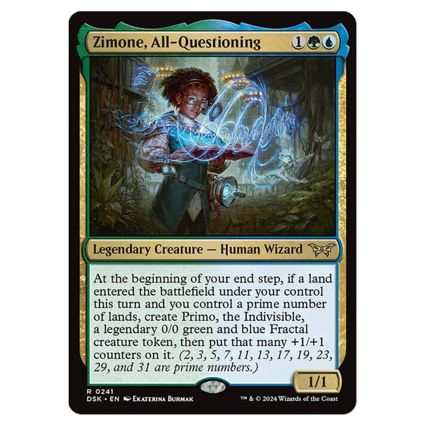mtg prime number card Magic The Gathering - Duskmourn - House of Horror
