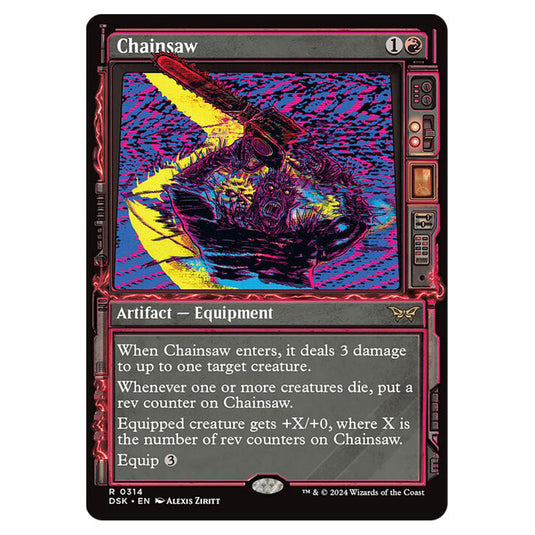 Magic The Gathering - Duskmourn - House of Horror - Chainsaw (Showcase